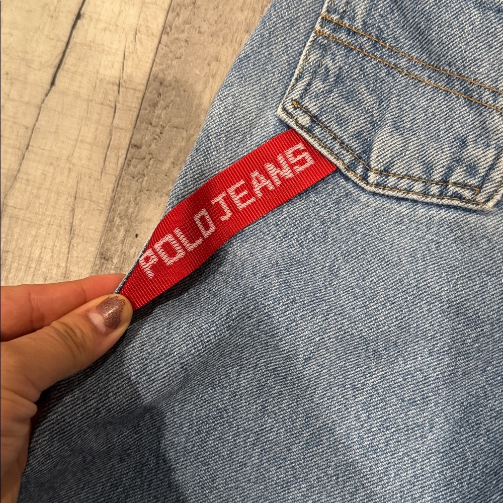VINTAGE POLO JEANS CO. RALPH LAUREN Kids Jeans size 5 - Picture 4 of 5